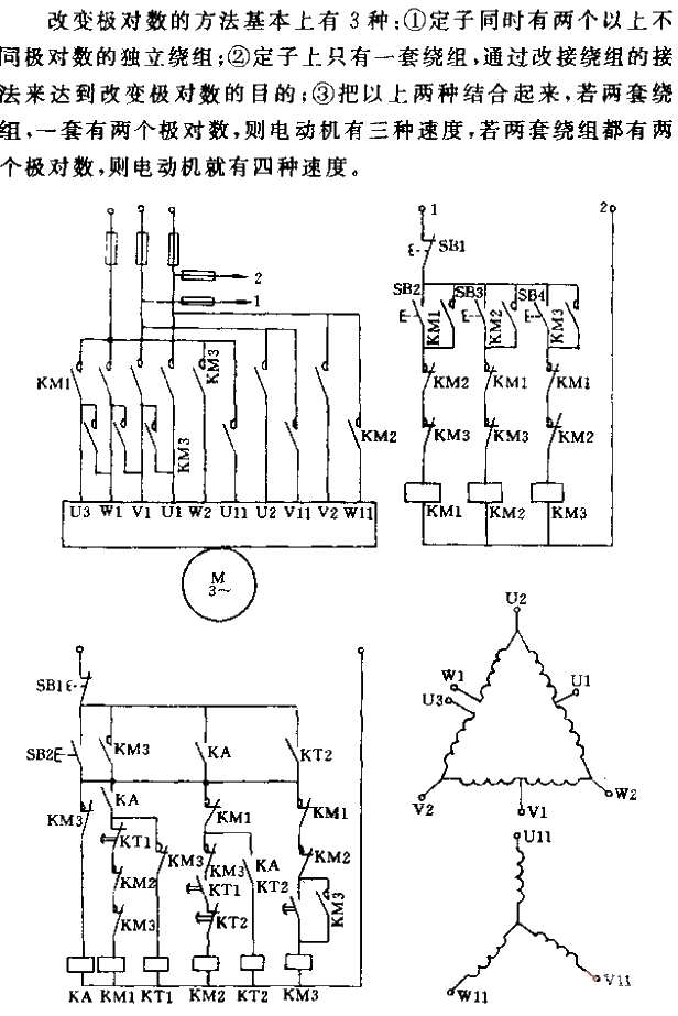 <strong><strong>Electromechanical control</strong></strong>Three-speed<strong><strong>Asynchronous motor</strong></strong>Starting and automatic acceleration<strong><strong>Control circuit</strong> </strong>.gif