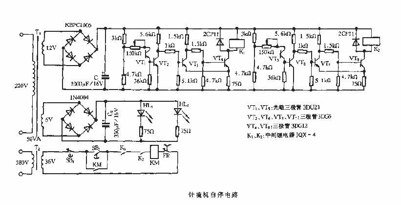 Needle combing machine self-stop<strong><strong>circuit</strong></strong>.gif