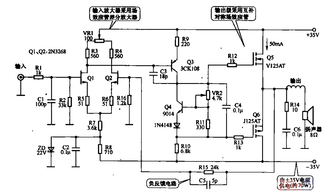 35.<strong>Power amplifier circuit</strong> with load<strong>Impedance</strong> compensation.gif