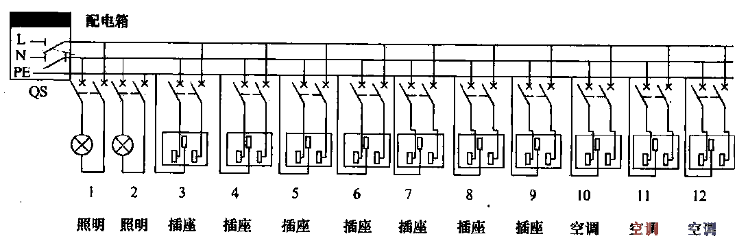 42. Four bedrooms and two living rooms<strong>Circuit diagram</strong>.gif