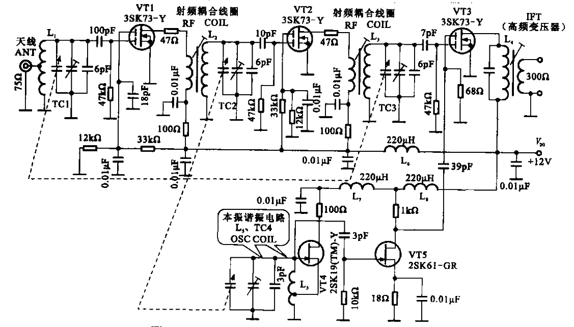 10. FM<strong>radio circuit</strong> composed of<strong>field effect transistor</strong>.gif