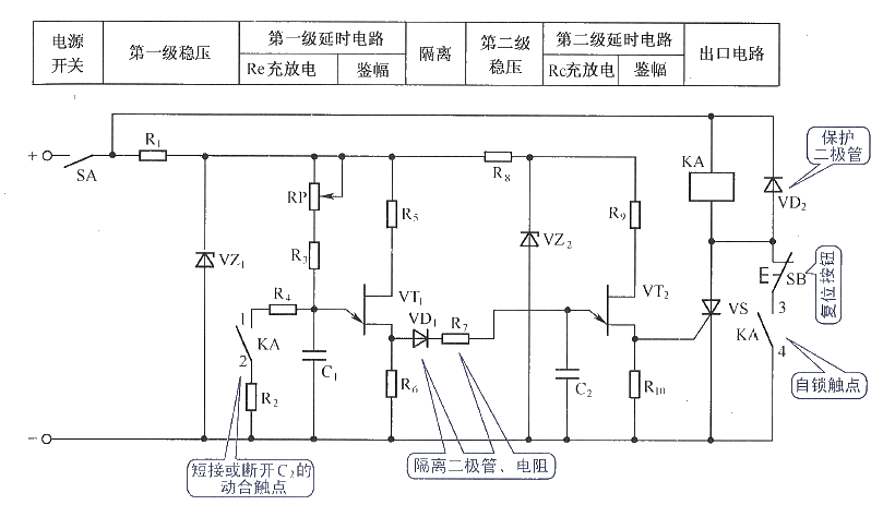 The most practical basic diagram circuit 25 - pulse charging time relay circuit