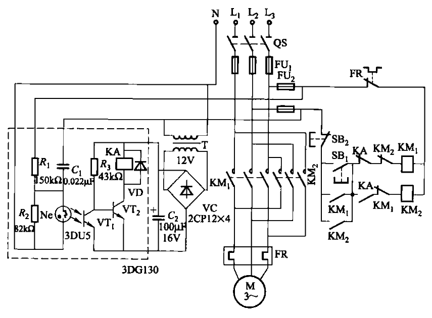 90. One of the self-control<strong>circuit</strong>s that only allows<strong>motor</strong> to operate in one direction.gif