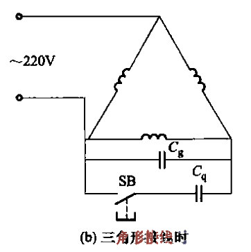 19. <strong>Three-phase motor</strong> is changed to single-phase <strong>Parallel connection</strong><strong>Capacitor</strong><strong>Wiring</strong>b.gif