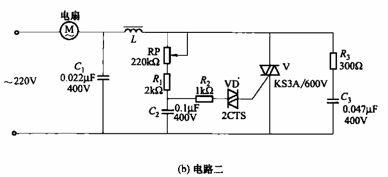 4. A<strong>circuit</strong> that uses bidirectional<strong>thyristor</strong><strong>speed regulation</strong>b.gif