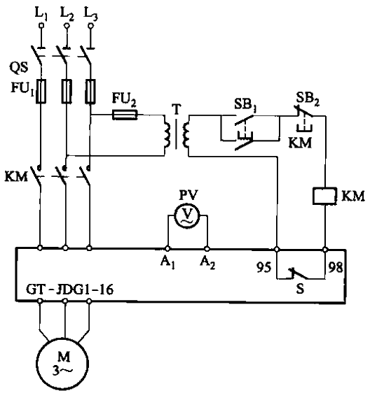 GT-JDG1 protector basic circuit