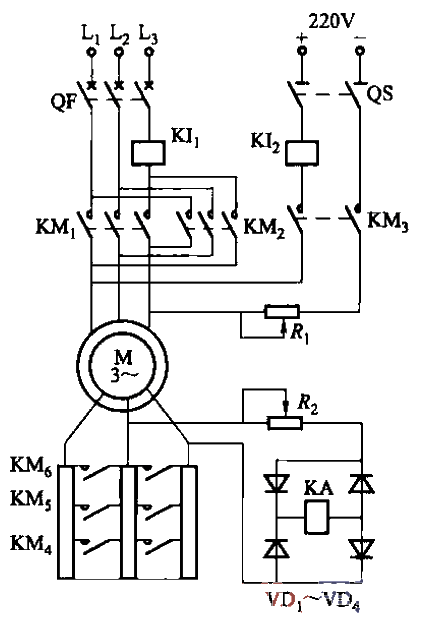 172.<strong>Wound</strong> type<strong>Asynchronous motor</strong><strong>Energy consumption braking</strong> circuit.gif