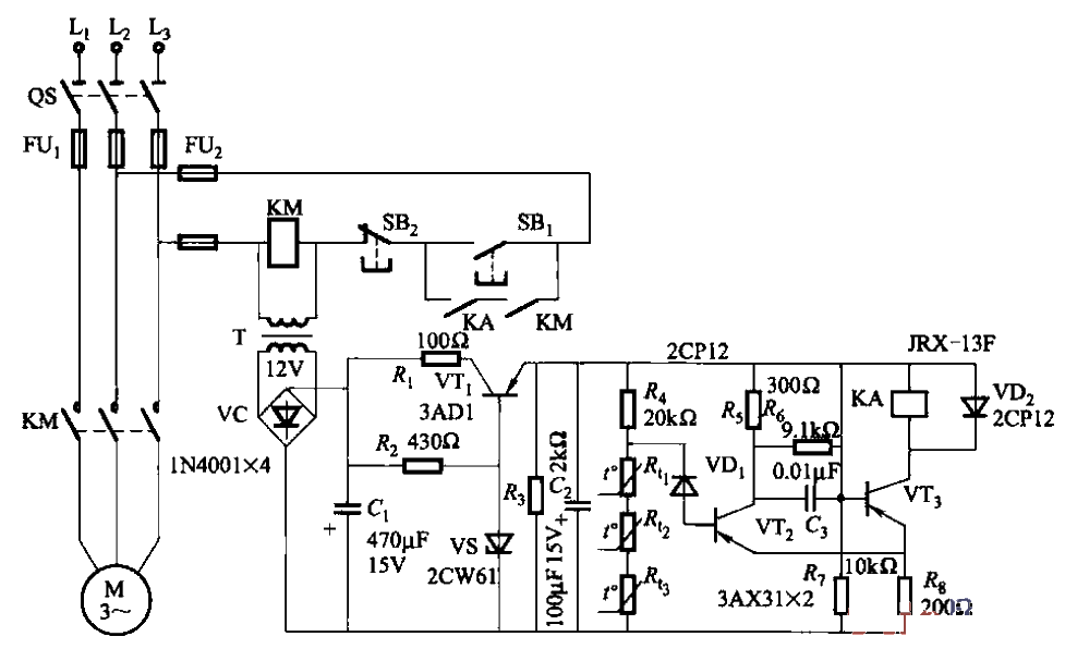 4.<strong>PTC</strong><strong>Three-phase asynchronous motor</strong><strong>Protection circuit</strong>ter.gif