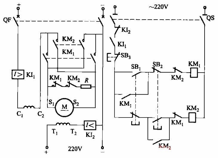 194. Compound excited <strong>DC motor</strong> forward and reverse <strong>circuit</strong>.gif