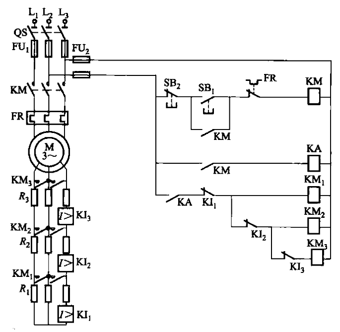 161.<strong>Current Relay</strong>Three Level<strong>Start<strong>Circuit</strong></strong>.gif