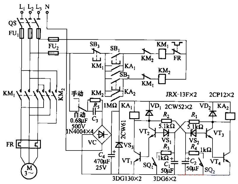 72.<strong>Bistable</strong><strong>Circuit Control</strong><strong>Motor</strong>Forward and reverse circuit.gif