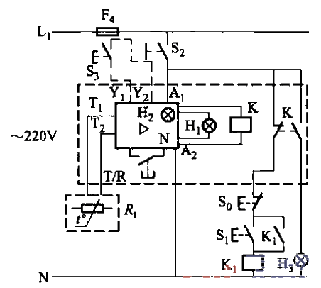 43.<strong>Motor</strong>Thermal protection<strong>Line</strong> controlled by 3UN2<strong>Controlled</strong> (with a<strong>Temperature sensor</strong>).gif