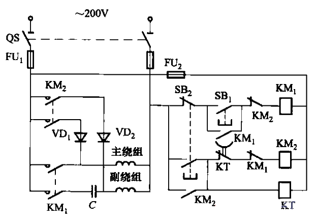 150. Single-phase<strong>Motor</strong><strong>Energy Braking</strong>Circuit 2.gif