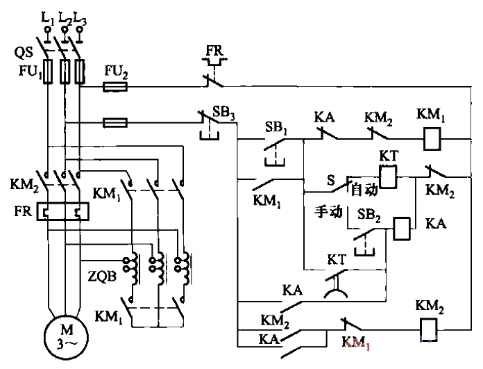 57. Auto-coupling step-down<strong>starting circuit</strong> that can be controlled manually and <strong>automatically</strong>.gif