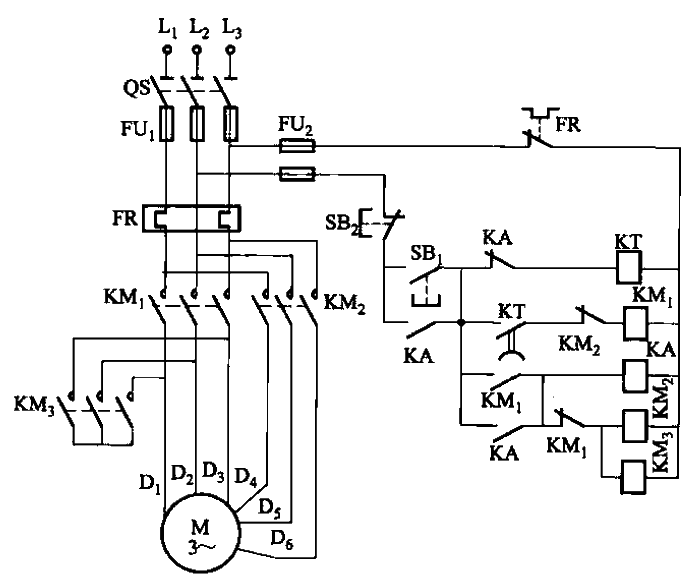 99.2Y-△Connection Two-speed<strong>Motor</strong>Contactor<strong>Control Circuit</strong>Part 4.gif