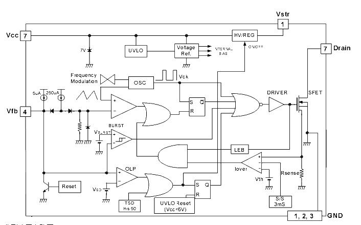 Low power consumption induction cooker switching power supply module