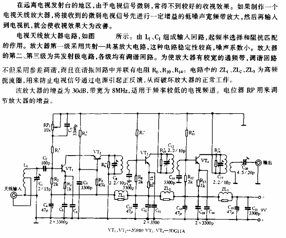 TV<strong><strong><strong><strong>Antenna</strong></strong></strong></strong><strong><strong><strong><strong>Amplifier Circuit</strong></strong> strong></strong></strong>.gif