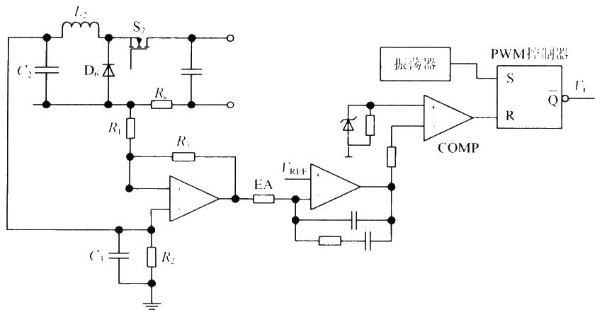 Metal halide lamp electronic ballast constant power control circuit diagram