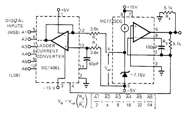 6-bit analog circuit circuit diagram