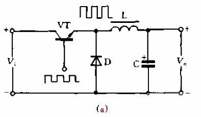 Working principle of series switching power supply (a)