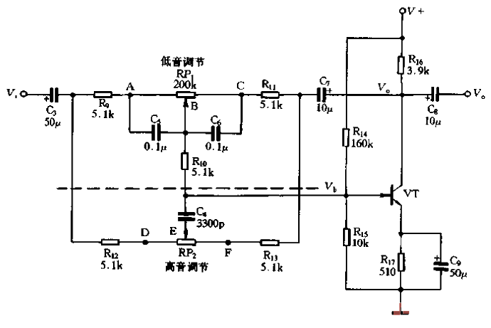 50. Attenuation-feedback type<strong>Tone control circuit</strong>.gif