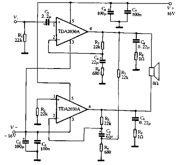 27. BTL power amplifier composed of single<strong>power amplifier</strong>.gif