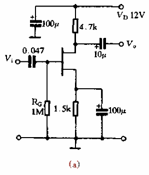 5.<strong>Field effect transistor</strong><strong>Basic amplifier circuit</strong> (a).gif