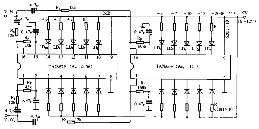 55. Dual-channel ten-segment<strong>Level</strong><strong>display circuit</strong>.gif