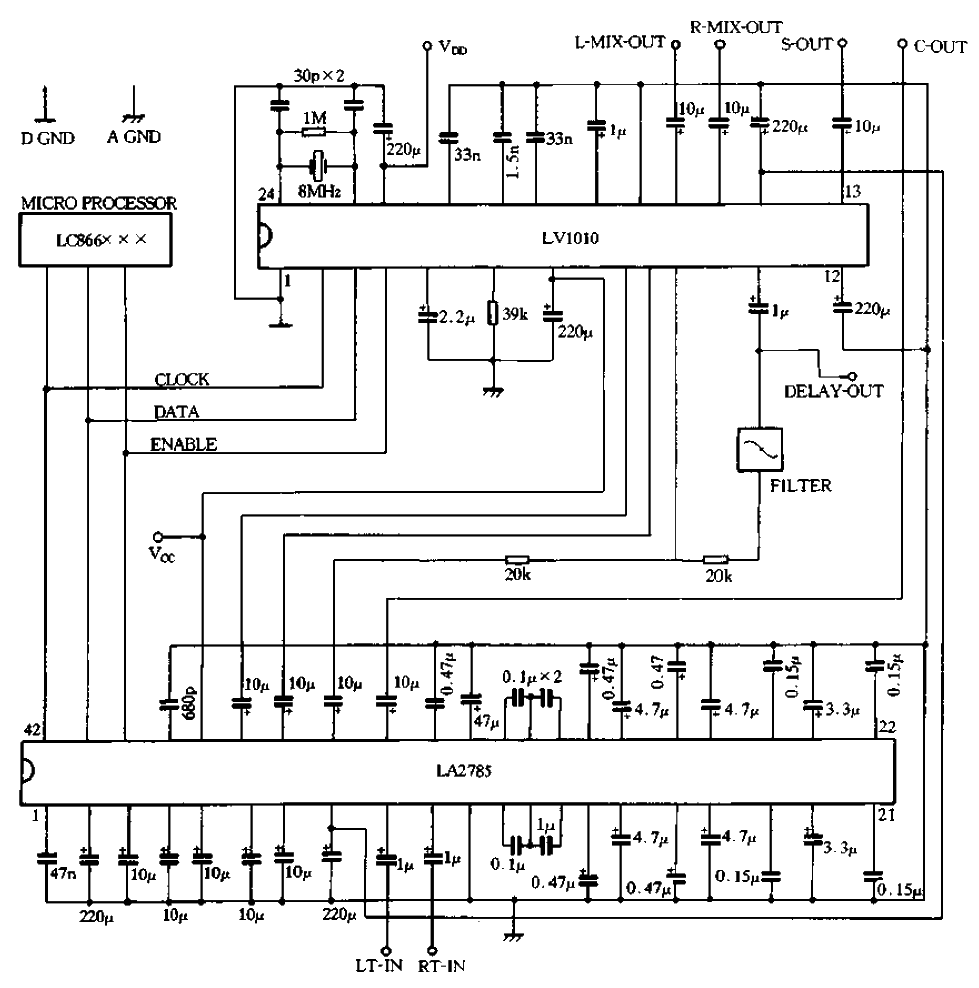 27.LA2785<strong>Application circuit</strong>.gif