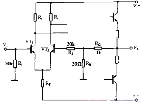 20. Differential input stage with separate feedback circuit and <strong>bias circuit</strong>.gif