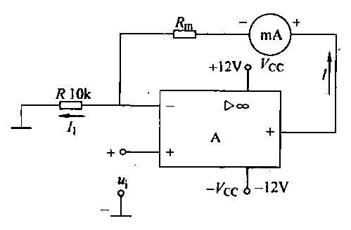 62. Non-inverting terminal input DC<strong>voltmeter</strong>electricity<strong>schematic diagram</strong>.gif