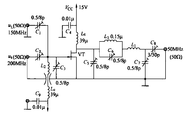 53.Junction<strong>Field Effect Transistor</strong>Mixer<strong>Circuit</strong>.gif