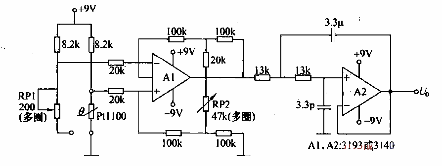 25.EL-700(100Ω)<strong>Platinum Resistor</strong><strong>Temperature Measurement Circuit</strong>.gif