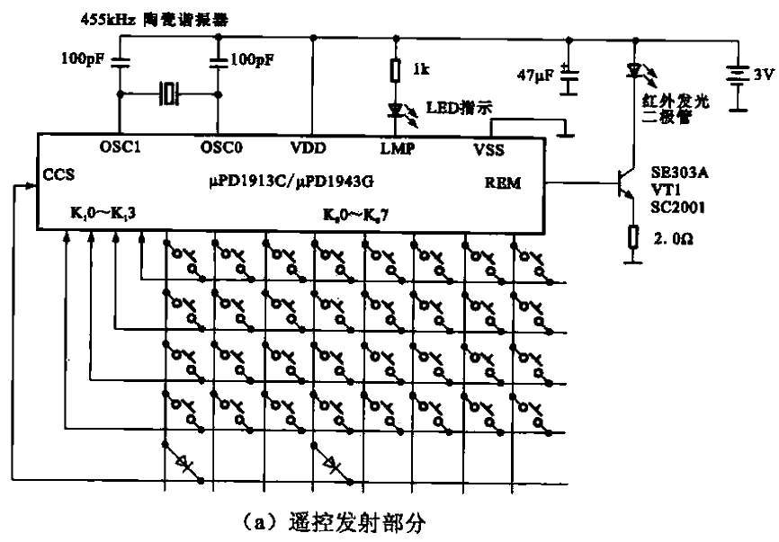 8.<strong>Infrared remote control circuit</strong>a.gif