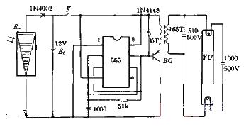 Solar lighting circuit diagram