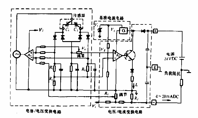 <strong><strong>Electronics</strong></strong>Differential pressure transmission<strong><strong>Circuit diagram</strong></strong>.gif