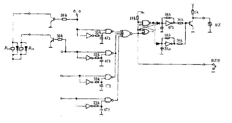 Humidity alarm<strong><strong>Circuit diagram</strong></strong>.gif