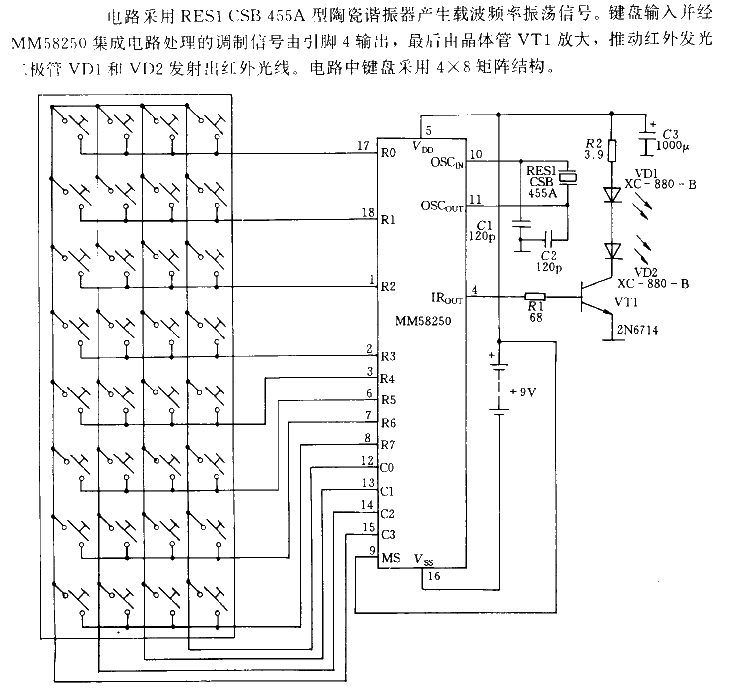 Infrared<strong><strong>transmitting circuit</strong></strong> using ceramic<strong><strong>resonator</strong></strong>.gif