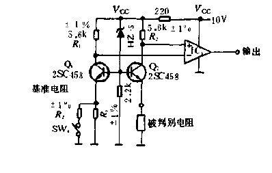 <strong><strong>Circuit diagram</strong></strong> for judging<strong><strong>resistor value</strong></strong>.gif