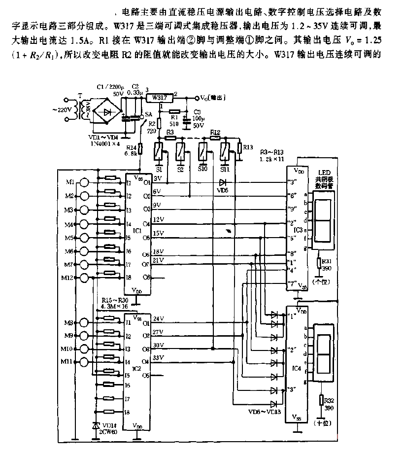 Digital voltage regulator<strong><strong>Power supply circuit diagram</strong></strong>.gif