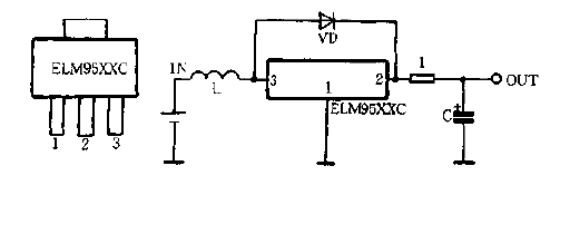 Ultra-small<strong><strong>PWM</strong></strong>, DC-<strong><strong>DC booster</strong></strong><strong><strong>Circuit diagram</strong>< /strong>.gif