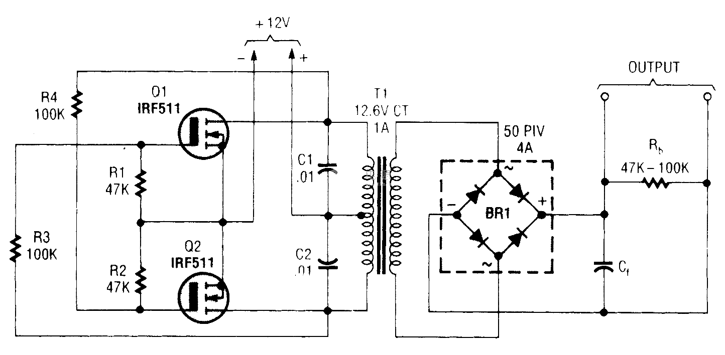 Power MOSFET inverter