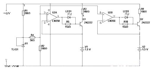 lm358 alkaline battery charger circuit diagram