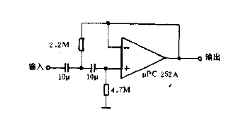 Use<strong><strong>high pass filter</strong></strong> to remove<strong><strong>bias voltage</strong></strong><strong><strong>Circuit diagram</strong></strong >.gif