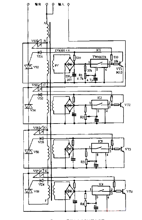 <strong><strong>Contactless</strong></strong><strong><strong>AC voltage regulator</strong></strong><strong><strong>Circuit diagram</strong></strong> .gif