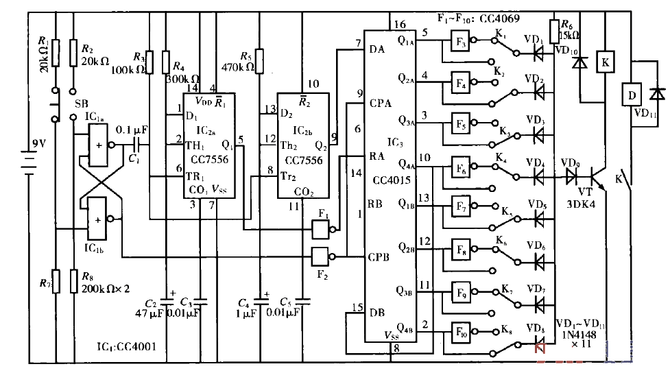 19.<strong>Password electronic lock</strong><strong>Control circuit</strong>.gif