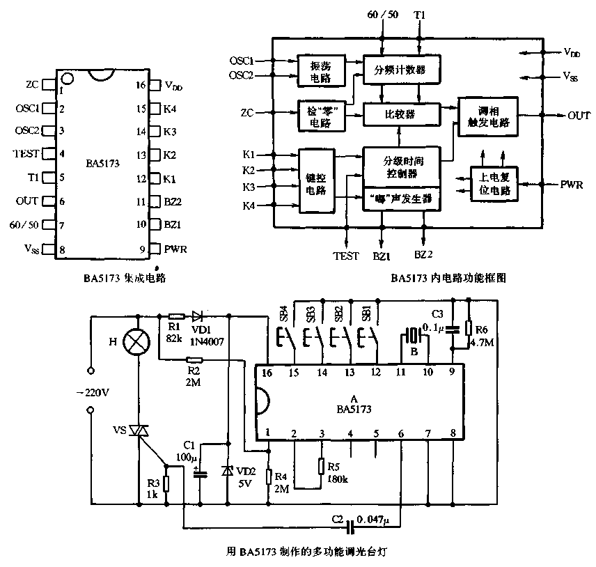 2.BA5173, HT7706 dimming<strong>control</strong><strong>dedicated<strong>integrated</strong> circuit</strong>.gif