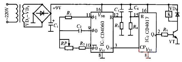 Long time timing control circuit (1)