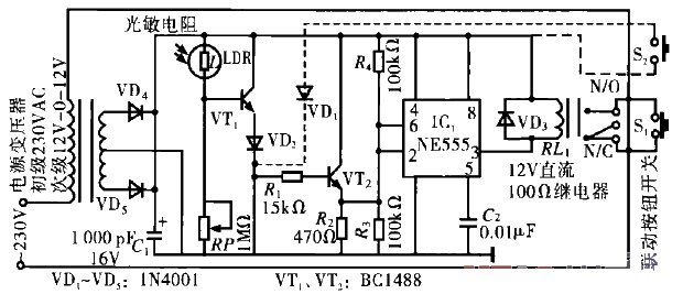 Automatic power-off circuit of the player