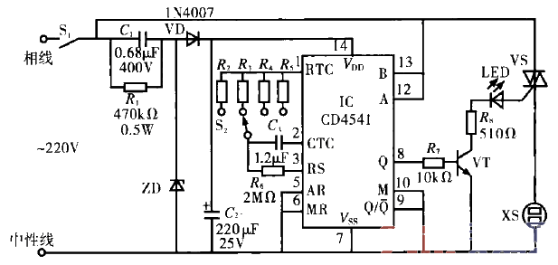 46.<strong>Rice cooker</strong><strong>Automatic control</strong><strong>Additional circuit</strong>.gif